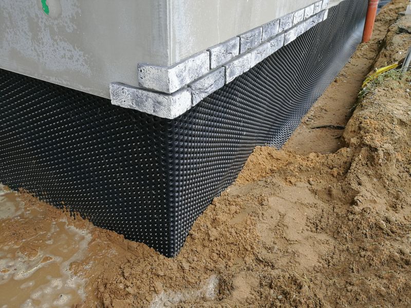 Waterproofing Membrane Setup